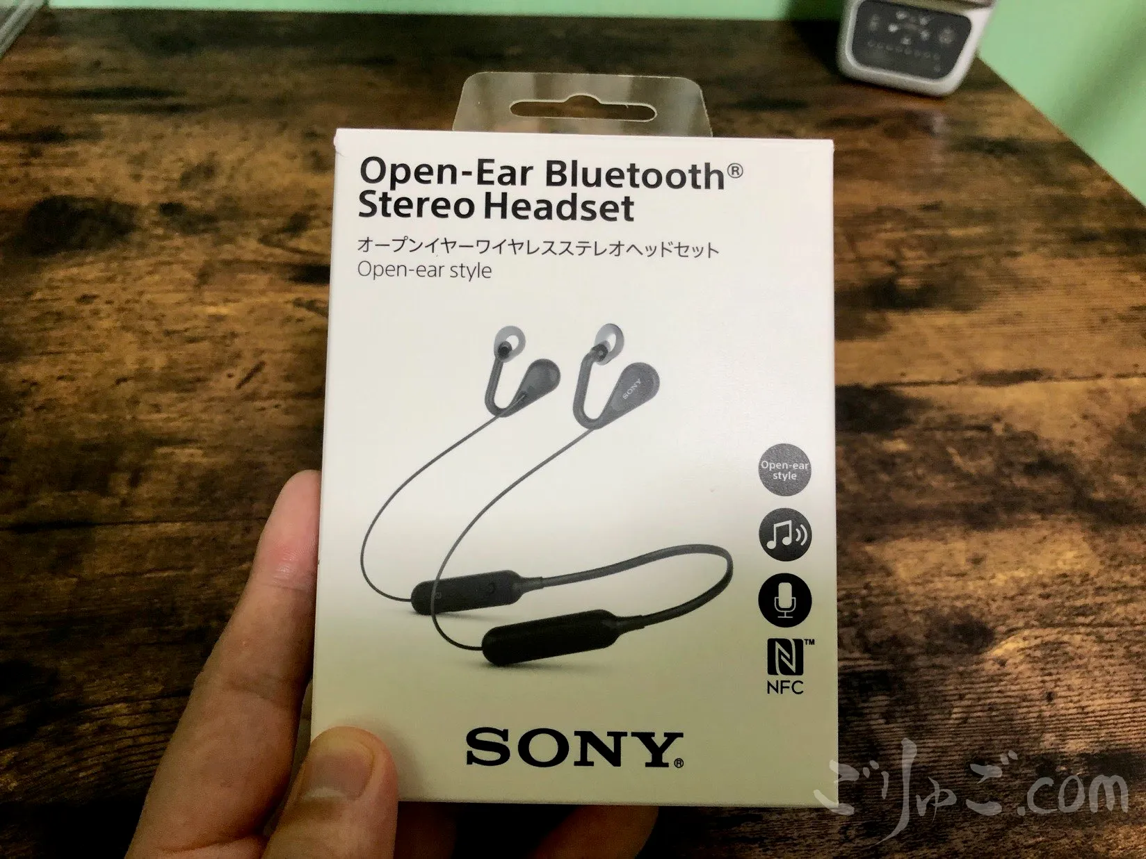 耳を塞がないながら聞きイヤフォン SONY SBH82D | ごりゅご.com
